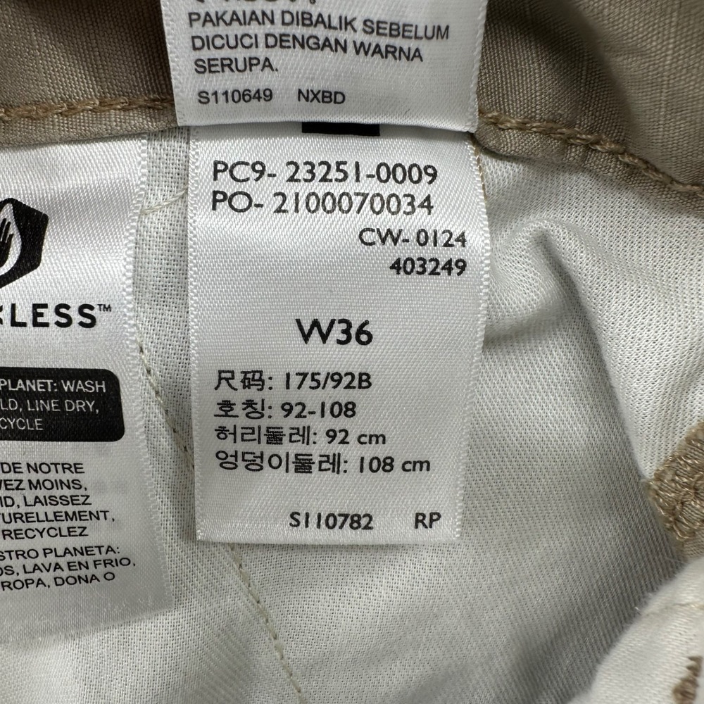 Levi's Cargo Shorts Mens 36 Tan Carrier Cargo Ripstop Multi-Pocket Outdoor - Picture 4 of 10